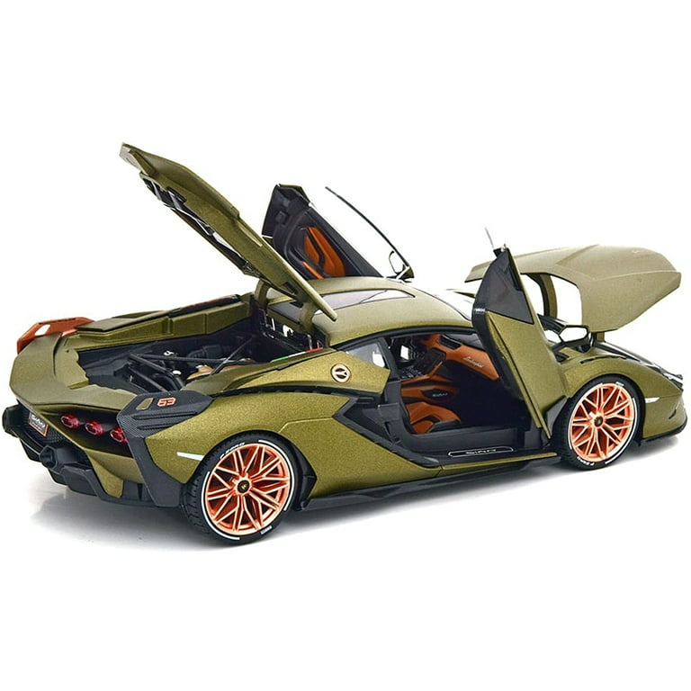 SIAN FKP 37 Green Metallic 1:18 DIECAST Model CAR