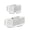 White, variant on Storage Crate Used for Organizing and Storing, Foldable Storage Box Very Sturdy and Home Kitchen Bedroom Bathroom Office(28*20*15cm Beige)