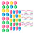 thumbnail image 2 of 60Pcs Bobbin Thread Buddies Silicone Holder Clips Plastic Clamps Spool Huggers Embroidery Tools, 2 of 5