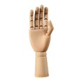 thumbnail image 5 of yotijay Flexible Wooden Hand Model, Wooden Hand, Mannequin, Right Hand, Art, Sketching, Large, 5 of 9