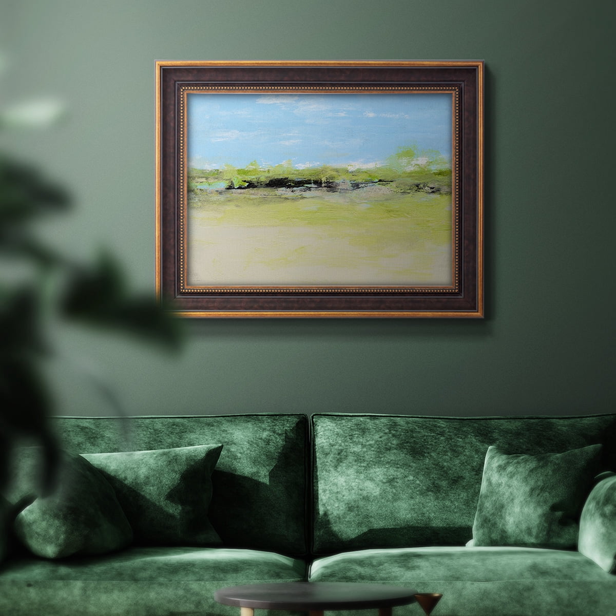 From the Terrace I Premium Framed Canvas- Ready to Hang