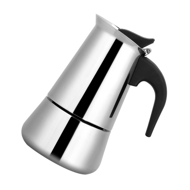 Nimoa Cafetière, Cafetière Moka Portable en Acier Inoxydable (100ml)