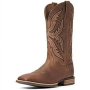 ARIAT Men's Everlite Fast Time Western Boot Wide Square Toe - 10033910
