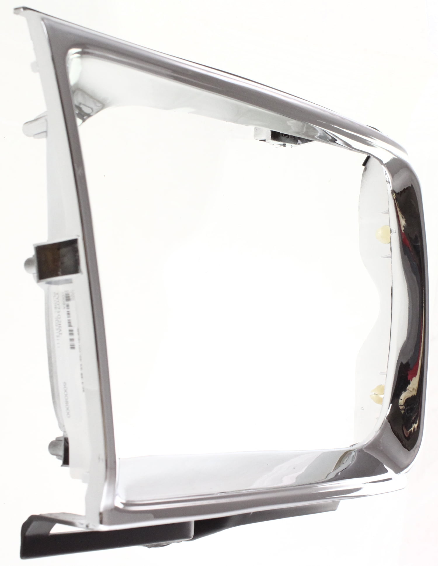 Replacement 3409 Headlight Door Compatible For 1989-1991 Toyota Pickup Left Driver Chrome