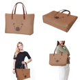thumbnail image 2 of ZUXONGSY Cartoon Capybara Print Handbag with Matching Wallet for Women Lightweight Top Handle Satchel Top Handle Tote Bag Shoulder Bag with Cash Wallet for Excursions Hiking Shopping, 2 of 5