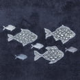 thumbnail image 5 of Authentic Hotel and Spa  Turkish Cotton Figi 3PC Embellished Towel Set Marine, 5 of 5