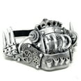 thumbnail image 2 of Steampunk Style Metallic Half Face masquerade Mask Halloween Costume Cosplay Party Mask, 2 of 3