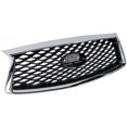 thumbnail image 3 of For 2018-2020 Q50 Grille Assembly Front Chrome &amp; Gray Plastic IN1200137, 3 of 5