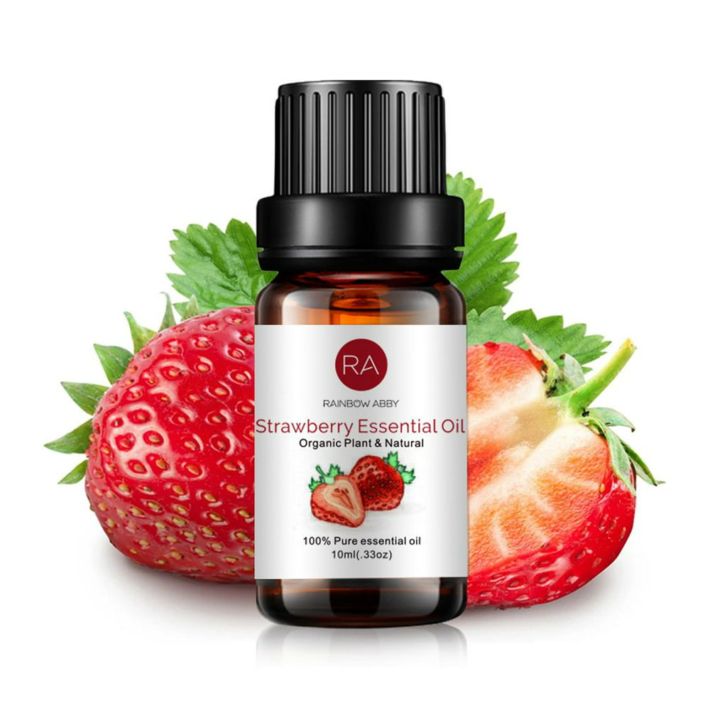 Strawberry Essential Oil 100% Pure Organic Therapeutic Grade Strawberry