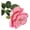 Dark Pink, variant on bestolf Real Touch Artificial Rose Flower 24.8" Long Stem Fake Rose Flower Realistic Big Bloom Rose Bouquet for Wedding Party Floral Arrangement Home Kitchen Vase Decor