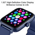 thumbnail image 6 of Taicans ‌1.83Inch HD Smart Watch with Bluetooth Calls,100+ Sport Modes,IP67 Water Resistant,Fitness Tracker,Message Notifications,Compatible with iPhone android ‌, 6 of 8