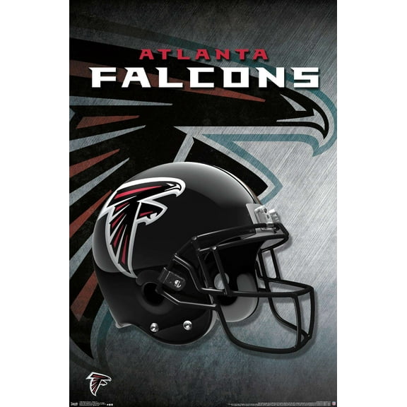 NFL Atlanta Falcons - Helmet 16 Wall Poster, 14.725" x 22.375"