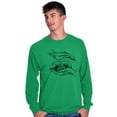 thumbnail image 5 of Mountain Hands Symbolic Spiritual Long Sleeve TShirt Men Women Brisco Brands 2X, 5 of 6
