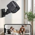 thumbnail image 5 of 1080P HD Wireless Security Camera with Two-Way Audio, Night Vision, Motion Alerts, and 360° Mount, Indoor Outdoor Use, App Remote Access for Home Monitoring, 5 of 9