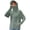 Army Green, variant on Women's Ice Silk Sun Protection Jacket with Detachable Brim and Full Face Coverage Featuring Lightweight Breathable Fabric Cuts Army Green One Size