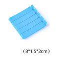 thumbnail image 1 of Un juego de 5 mini selladores de tiras portátiles azules, 8 cm × 1,5 cm × 2 cm clip de sellado para conservación de alimentos clip para refrigerios clip de plástico clip para bolsas de alimentos, 1 of 5