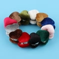 thumbnail image 4 of 12x Mujeres Color Mezclado Flor Broches Pin Set Musulmán Headwear DIY - Heart Corazón Salvador Broche de moda, 4 of 10