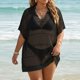 thumbnail image 1 of TaTaai Womens V Neck Sleeveless Summer Top Solid Color Casual Cover Up Loose Fit Cami Blouse Beach Cover Up Essential Gift, 1 of 6