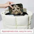 thumbnail image 6 of Retro Cat Velvet Portable Storage Box with Removable Compartment: Display Case, Jewelry Box, and Jewelry Stand - Gift, 6 of 7