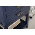 thumbnail image 2 of Design Element Cara 24" Single Sink Bathroom Vanity In Blue, 2 of 4