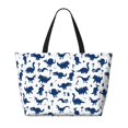 thumbnail image 6 of Beach Bag For Women, Cute Cartoon Dinosaurs Beach Tote Bag Waterproof , Swim Pool Bag Large Tote For Travel, 6 of 6