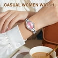 thumbnail image 3 of LIEBIG Small Gold Watches for Women Dainty Analog Ladies Quartz Watch Oval Case Waterproof, 3 of 10