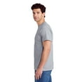 thumbnail image 5 of Gildan Ultra Cotton Pocket T-Shirt for Men, Short Sleeve Crew Neck Casual Grey Tee, L, 9 Pack, 5 of 6