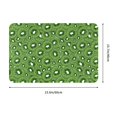 thumbnail image 3 of Balery Kiwi Fruit Doormat, Durable Flannel Fabric, Waterproof Stain and Fade Resistant, Low Profile,Indoor Outdoor Door Mats, Easy Clean Patio Entrance Mat, 16x24in, 3 of 9