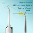 thumbnail image 2 of DEXIMRO Blackhead Remover Pimple Comedone Extractor Tool Best Acne Removal Kit - Treatment for Blemish, Whitehead Popping, Zit Removing for Nose Face Skin with Case (Sliver, 15 Piece Set), 2 of 11