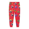thumbnail image 5 of gdxvjhbj Pyjama pour Tout-Petit Fille Ensemble de Pyjamas pour Filles Enfants Pyjama à Manches Longues Pyjamas des Fêtes 2T 3T (Rouge, 2-3 Ans), 5 of 5