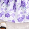 thumbnail image 5 of Tiijoy Toddler Girls Floral Sleeveless Dress Cardigan Coat Outfits, 2-Piece, Sizes 2-8, 5 of 8