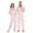 W638, variant on joogoo Bows Pink Unisex Adults Onesies Pajamas Jumpsuits L