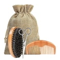 thumbnail image 2 of Beard Growing Tool Set for Men with Beard Balm/Comb/Brush/Scissor Beard Care Kit, 2 of 5
