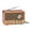 Golden, variant on Retro Wood Grain 3-Band Radio Portable Wireless Speaker, AM/FM/SW Radio, TF Card & USB MP3 Playback, Rechargeable Stereo Speaker with Backlit Knob