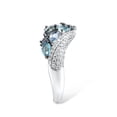 thumbnail image 4 of YYKihy Geometric Zircon Ring And Simple Design Shining Jewelry That Highlights Modern Style And Charm Perfect For Mothers And Friends, 4 of 7