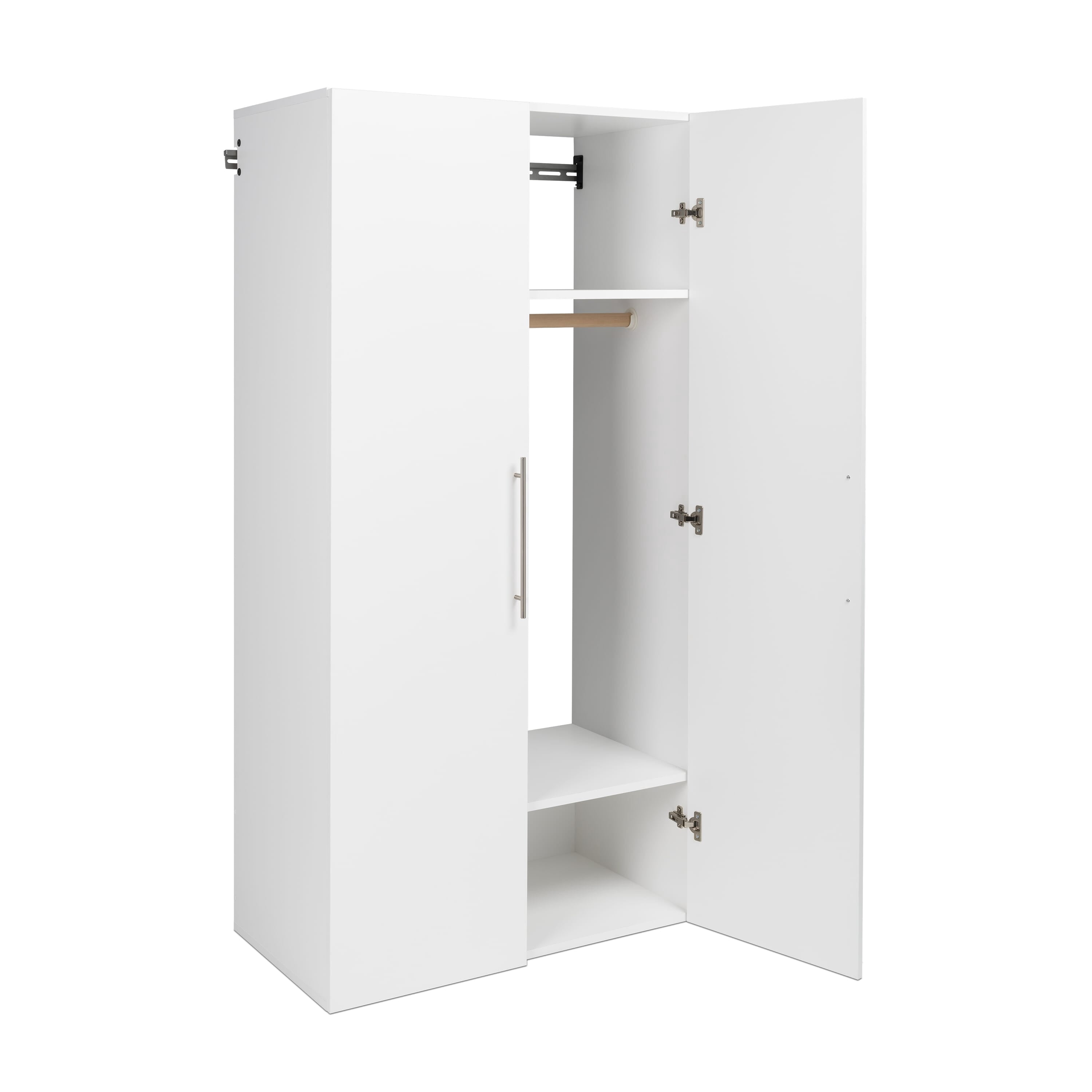 Prepac HangUps Wardrobe Cabinet, White