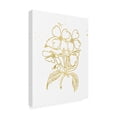 thumbnail image 2 of Wild Apple Portfolio 'Gold Blooms III' Canvas Art, 2 of 4