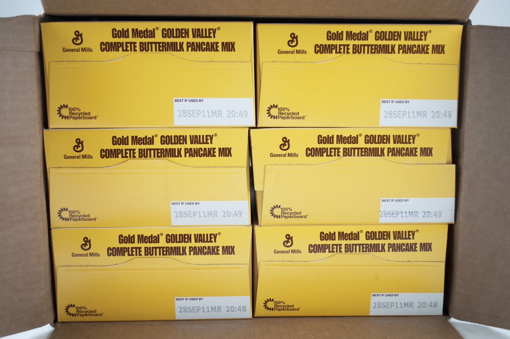 (Price/Case)Gold Medal Baking Mix Golden Valley Complete Buttermilk Pancake Mix 5 Pounds Per Pack - 6 Per Case