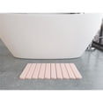thumbnail image 3 of Pemberly Row 24x15" Modern Diatomite Stone Medium Bath Mat in Salmon Pink, 3 of 3