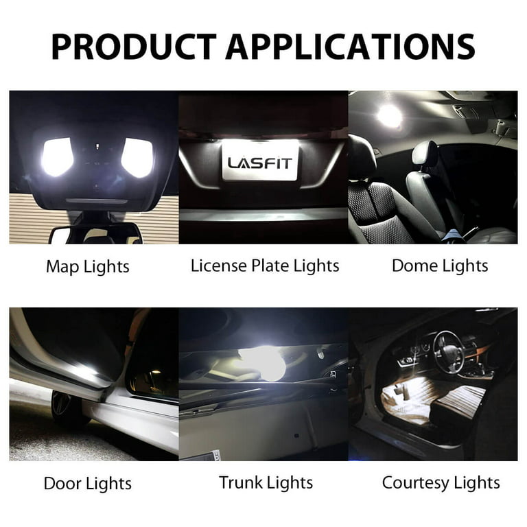 G-View LED Light Bulb T10 LED Error Free for Car Instrument Lights