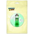 thumbnail image 1 of Geisha Pinback Button Pin Badge, 1 of 2