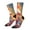2 Black-2, variant on Meditating Cute Horse Print Adult Socks for Men & Women,Calf Socks, Ankle Socks,Boots Socks,Breathable Casual Sock,Unisex Crew Socks