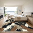 thumbnail image 3 of ODIKA 5'x7' Machine Washable Non-Slip Area Rug, Farmhouse Beige High Traffic Rug, Beige, 935962, 3 of 7