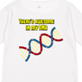 thumbnail image 4 of Inktastic Awesome DNA Boys or Girls Long Sleeve Toddler T-Shirt, 4 of 5