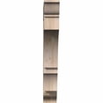 thumbnail image 3 of Ekena Millwork 5 1/2"W x 36"D x 40"H Balboa Traditional Smooth Bracket, Douglas Fir, 3 of 13