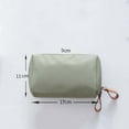 thumbnail image 5 of Portable Zipper Bag Travel Organizer Large Capacity Wash Pouch Square Bag Cosmetic Cases Cosmetic Bag Storage Toiletry Bag Makeup Bags PINK, 5 of 8