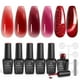thumbnail image 1 of Esmalte de uñas Beetles Gel, juego de 6 colores con purpurina para ojos de gato, 7,5 ml, 1 of 9