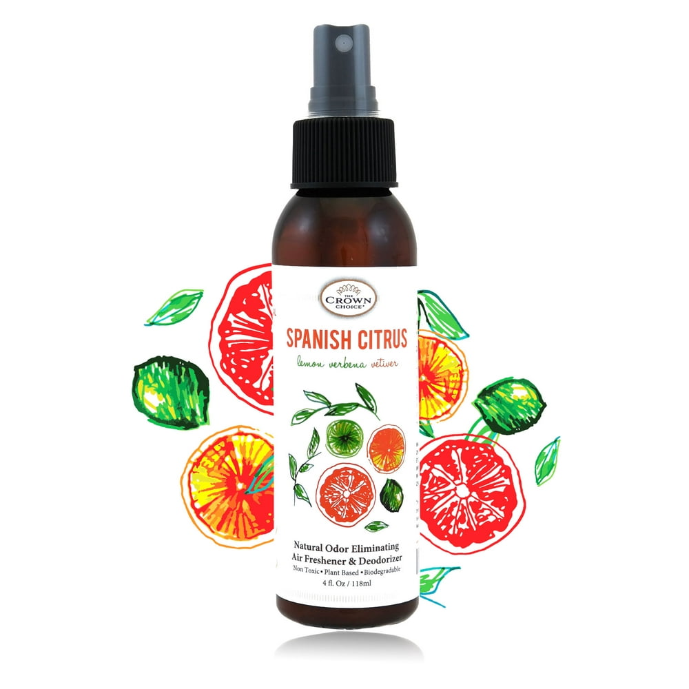 The Crown Choice Natural Room Deodorizer Spray Air Freshener (SPANISH