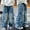 Navy, variant on Boys Cargo Trousers with Fully Elastic Waist Regular Fit Comfortable Casual Pants for Kids and Youth Tween Kids Summer Soft Comfy Trousers Y2K Streetwear Cute Basic Pants