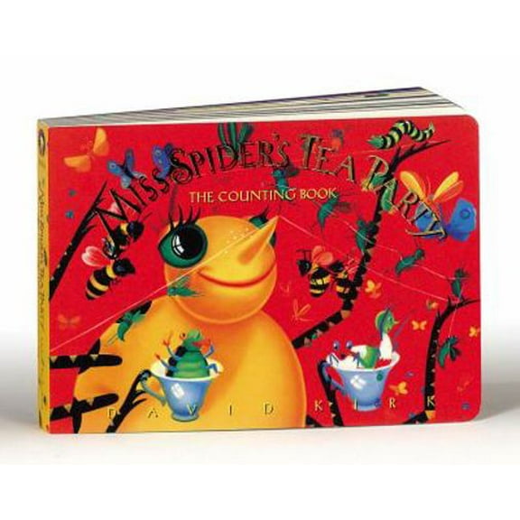 Pre-Owned Miss Spider's Tea Party: The Counting Book (Board book) 059006519X 9780590065191